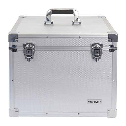 HMF 14802-02 Putzbox, Alu Aufbewahrungsbox, Universalkoffer, 41 x 33 x 36 cm