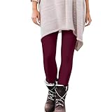 Jogging Femme Pantalon De Yoga Respirant Simili Cuir Souple Hiver Collant Polaire Legging ...