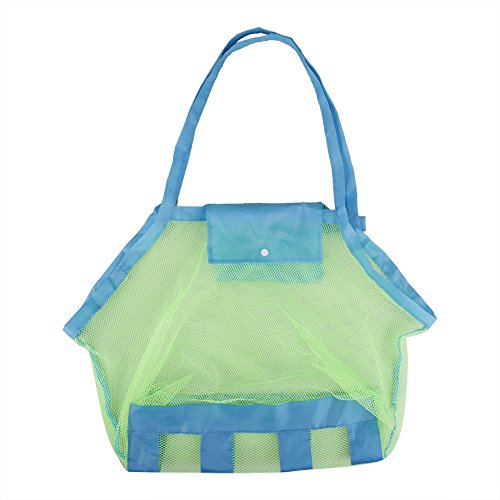 T best Cestini della Rete della Borsa di stoccaggio del Bambino, Giocattolo Creativo del Bagno del Bambino della Borsa della Maglia della Spiaggia del Bambino del Bambino(L)