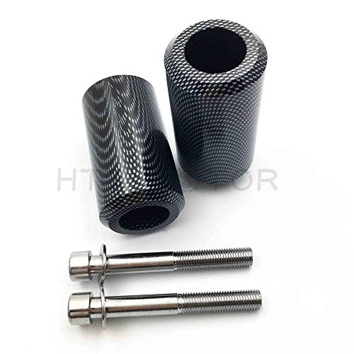 Protector deslizante de marco sin corte de carenado acabado carbón HTTMT MT219-012-CN 5