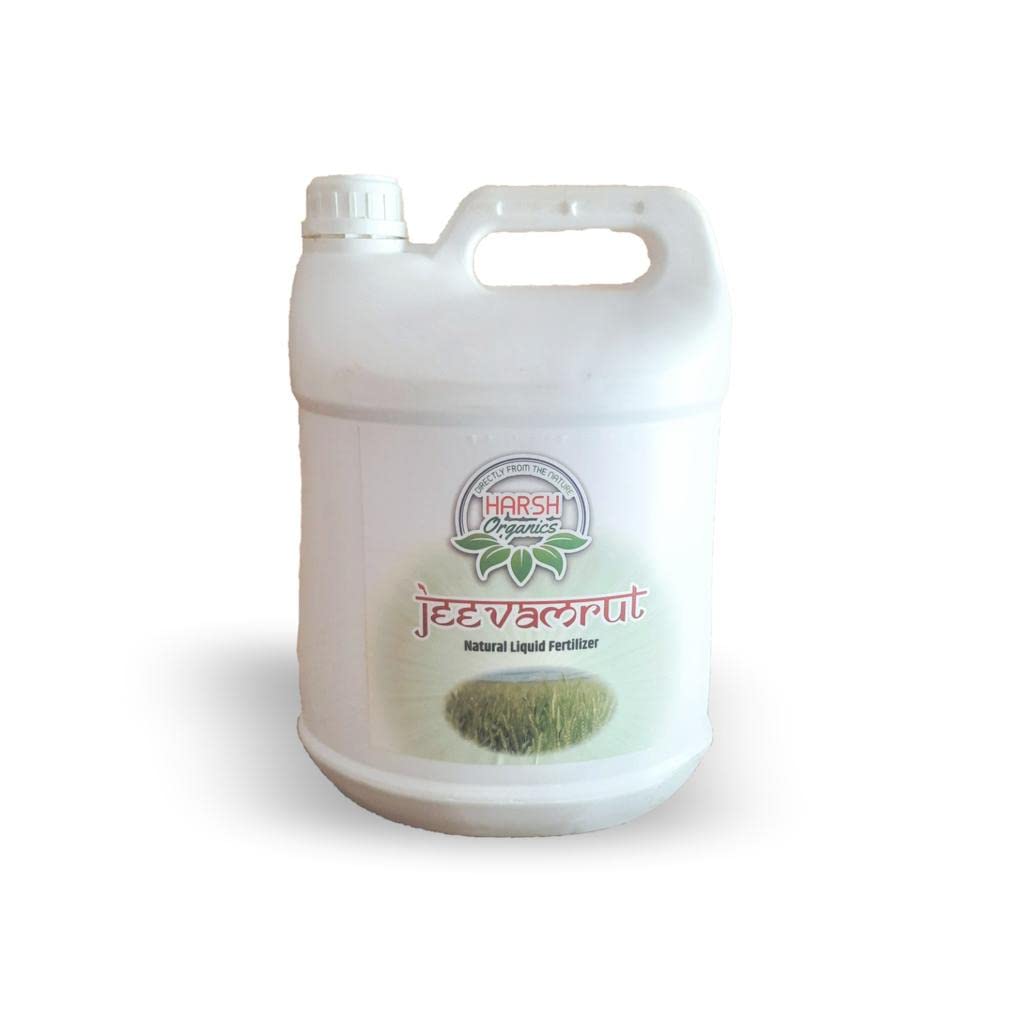 Harsh Organics 5L Jeevamrut Concentrate 100% Natural For Revolutionizing Your Farming for Boosting Soil Productivity and Crop Yields Naturally (Pack Of 1) (B0C55GQXV7) Amazon Price History, Amazon Price Tracker