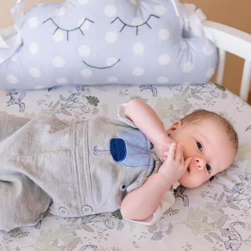 Image of Bassinet Sheets, Bassinet Sheets for Baby Boy and Girl, Bassinet Sheet Neutral, Fit for Rectangle, Round, Oval, Hourglass Mattress, Flexible for Different Bassinet Pad /Mattress 4 Pack