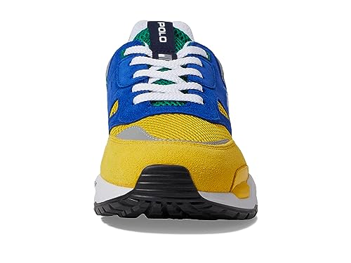 Image of POLO RALPH LAUREN Suede Leather Mesh-Polo Jgr Pp-Sneakers-Low Top Lace