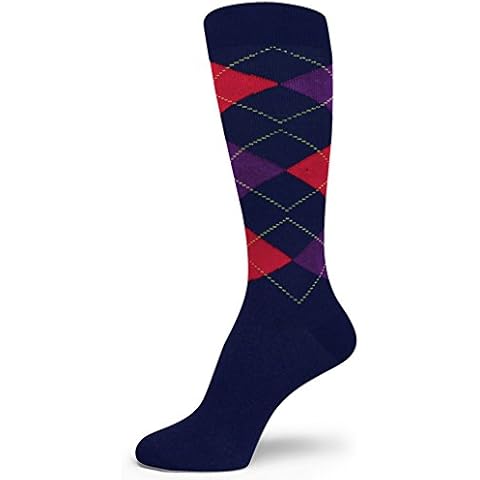 Spotlight Hosiery Men's Argyle Dress Sock Cover