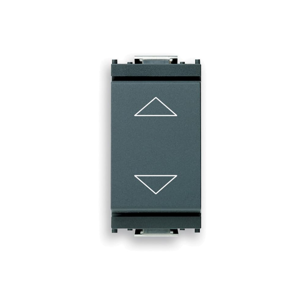 idea Series - 1-Pole Switch Button 10a Grey