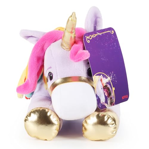 Image of Jay Franco Kids Unicorn Academy Plush Pillow Buddy - Large Ultra-Soft Stuffed Plushie & Cozy Pillow, Official Licensed Product, 13 Inches, Multi - Unicorn Academy Wildstar