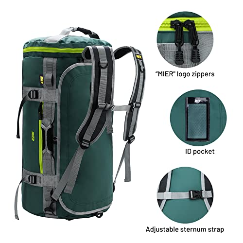 MIER-Large-Duffel-Backpack-Sports-Gym-Bag-with-Shoe-Compartment-Heavy-Duty-and-Water-Resistant