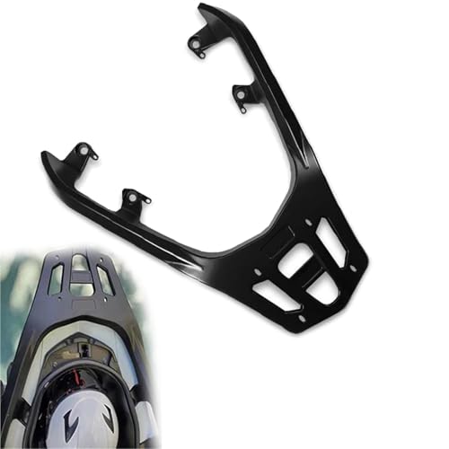 Sissy bar XMAX 300 noir résistant pour sécuriser le passager sur porte-bagages