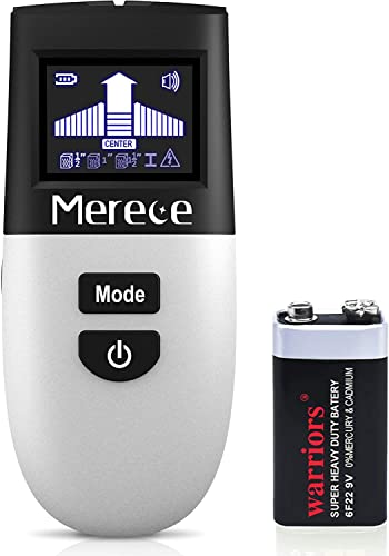 Stud Finder Wall Scanner - Upgraded 6 In 1 Electronic Stud Detector Wood Wall Magnetic Stud Sensor With Lcd Display Sound Warning Studs Detection Beam Finder For Drywall Joist Pipe Live Ac Wires Metal #TOP13