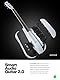 Enya NEXG 2 E-Gitarren Set – Weiß Kohlefaser 38 Zoll Professionelle Elektrische Akustikgitarre Smart Audio Guitar mit Gitarre für Erwachsene Kinder Anfänger Reisegitarre Konzerttour Party (Basic)