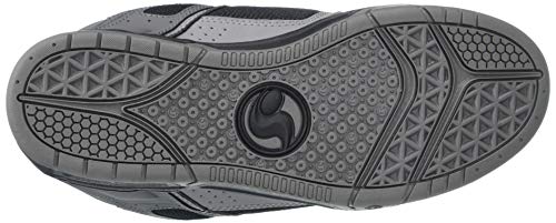 Dvs Men's Comanche Skate Shoe, Black Charcoal Red Nubuck, 10 #TOP3