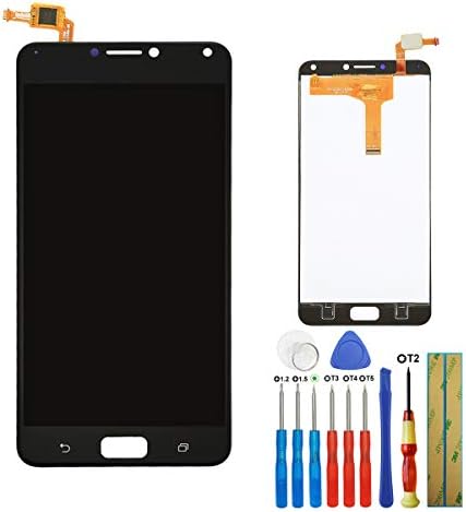 New Replacement LCD Screen Compatible with Asus Zenfone 4 MAX Pro ZC554KL X00lD LCD Touch Screen Display Assembly with Tools