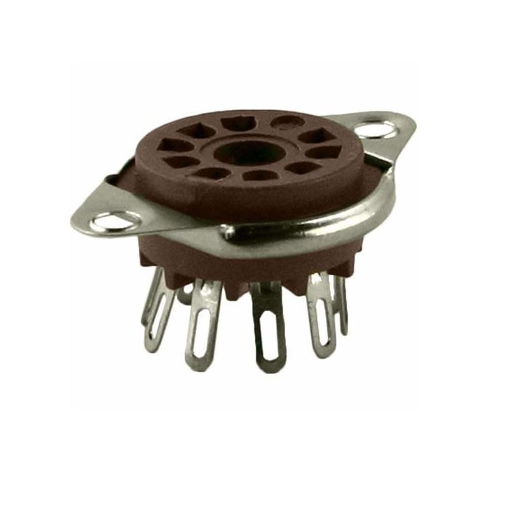 5PCS 9 Pin Tube Sockets Micalex Bottom Mount Compatible With McIntosh MC60 ST9-601