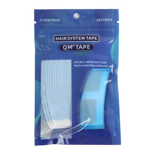 QM Lace Front Wig TAPE Full Lace Wig Toupee Hairpiece Hair system Topper Hair system Hair system Double-Sided TAPE (Tearable)