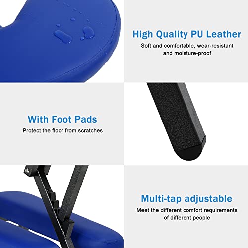 Portable Massage Chairs, In Home Massage Therapy, Desktop Massage Portal Package For Seated Massages, Adjustable Tattoo Chair Folding Massage Chair Salon Massage Chair With Face Cradle Carry Bag #TOP5