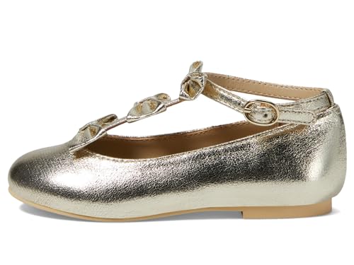 Janie and Jack Girl's Crackle Bow Flats (Toddler/Little Big Kid) Ballet4