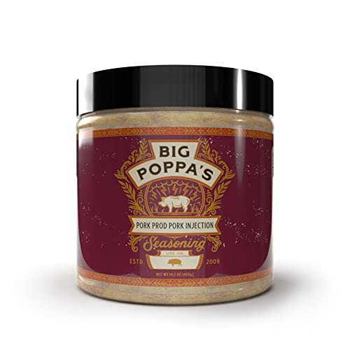 Big Poppa’s Pork Prod Pork Injection – Championship-Grade BBQ Injection for Juicy, Flavor-Packed...