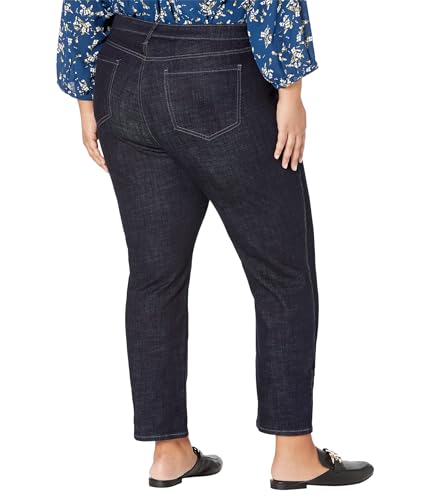 NYDJ Plus Size Stella Tapered Ankle in Rinse Rinse 24W 282