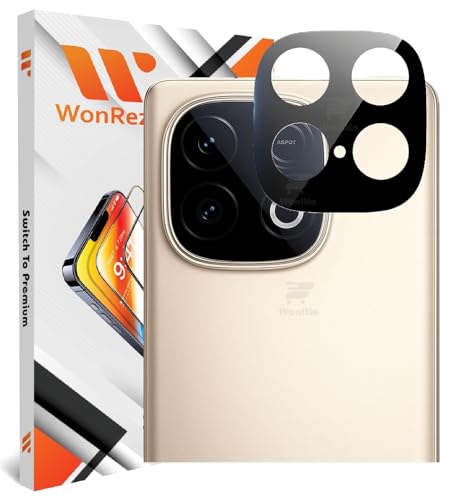 Image of Pack 1- Back Camera Glass Protector for iQOO Neo 10 5G [3D Premium] Camera Glass Protector (Black)