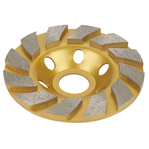 100mm Segment Grinding Wheel Disc with 4.5mm Thickness for Concrete, Marble, Stone - Long Service Life, Air Holes