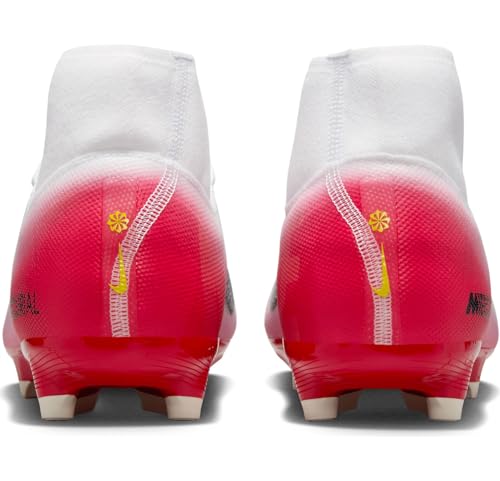 Nike Mercurial Superfly 10 Academy LV8 Multi-Ground High-Top Soccer Cleats (University Red/Dark Obsidian)3