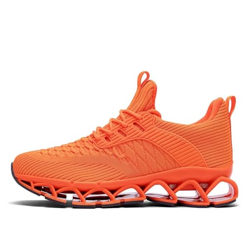 Image of Mens Slip on Walking Running Shoes Blade Tennis Casual Fashion Sneakers Comfort Non Slip Work Sport Athletic Trainer