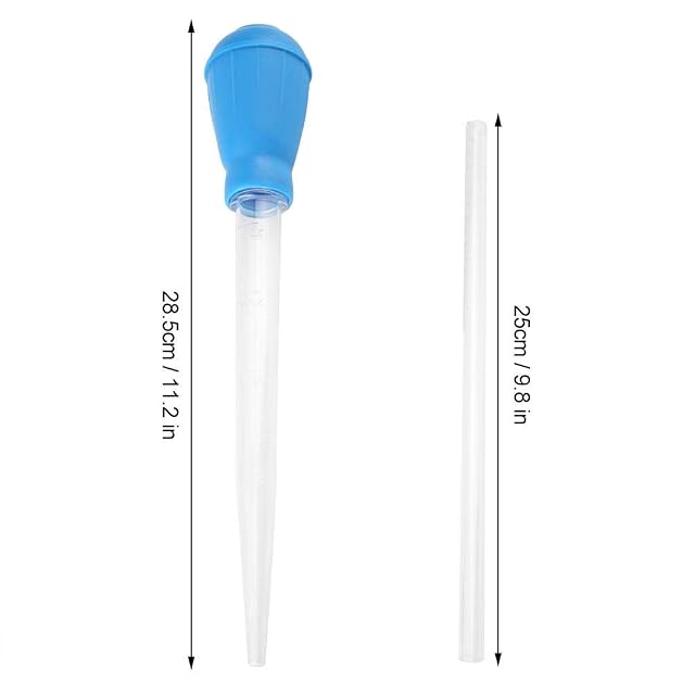 Foto 3 de 8 de Aquarium Pipette Dropper Baster Transferencia de Agua Limpiador De Grava Alimentador Removedor De Residuos…