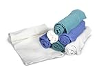 Medline Deluxe Sterile Disposable OR Towels, Blue, 27