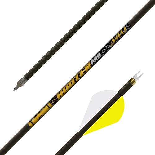 Gold Tip Hunter Pro Arrow Shafts (Pack of 12) Black 400