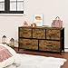 Imagen de WOLTU Comoda 5 Cajones de Metal y Madera