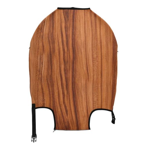 Housse de protection pour valise XL effet grain de bois marron classique - 2