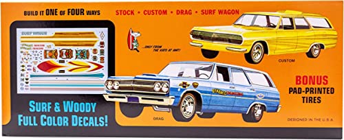 AMT 1965 Chevelle Surf Wagon 1:25 Scale Model Kit