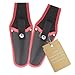 TWZKXC 2 Pcs Leather Pruner Holster, Portable Sheath Tool Holster Shears Hanging Pouch Pruner Plier Pouch Plier Holder Gardening Scissors Tool Holder for Garden Shears