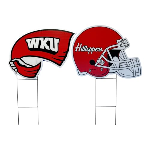 Proformance Home NCAA Western Kentucky Hilltoppers 2 Pack Yard Signs