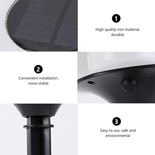 NICEXMAS Luz Solar de Gramado Led 7 Cores Em Forma de Flor Jardim Paisagem Lâmpadas de Estaca Holofo