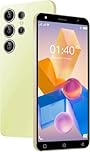 LilCost Cheap 4G Smartphone,2GB RAM+16GB ROM/up to 128GB, 5.0 inch HD Display, Dual SIM Dual Camera,Android 10.0 OS,Wifi,Bluetooth,FM,GPS Mobile Phone (S25Ultra-Gold)