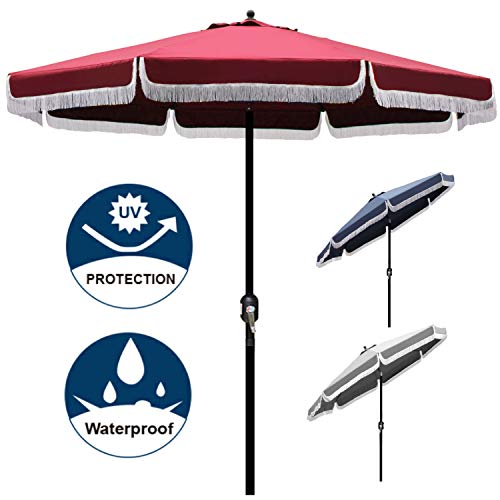 Blissun 9 Outdoor Patio Umbrella With F Buy Online In Kenya At Desertcart