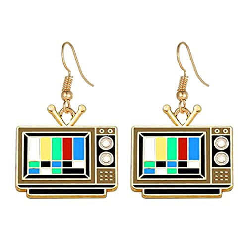 Coadipress Vintage Television Earrings - Creative...
