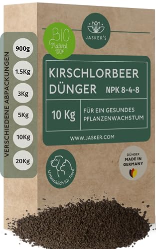 JASKERS® Kirschlorbeer Dünger 10 Kg | Perfekter...