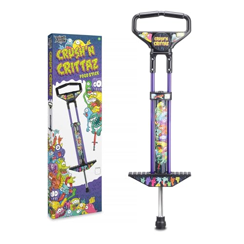 Pogostick Crush N CRITTAZ 97 cm Lila