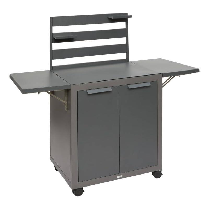 Hespéride Chariot à roulettes extérieur Oxyana Graphite