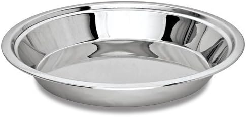 Radhna Indian Traditional Stainless Steel Parat Pie Pan 14 Inches Dough Dough Kneader Dough Maker - Fastest Delivery with DHL