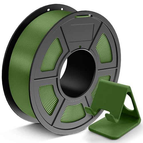 JAYO PLA Filament 1.75 mm Olivgrün 1.1 KG 3D Drucker Filament Maßgenauigkeit +/- 0.02mm 1.1kg Spule Filament-3D-Druckmaterialien Passt für die meisten FDM 3D-Drucker