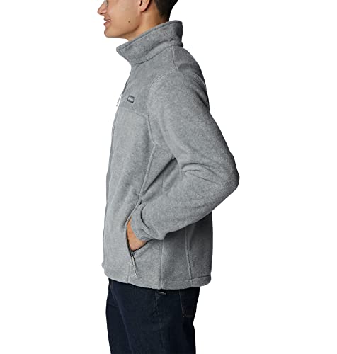 Columbia Herren steens mountain 2.0 Fleecejacke Mit Durchgehendem Reißverschluss, Light Grey Heather, L EU – Ansicht 3