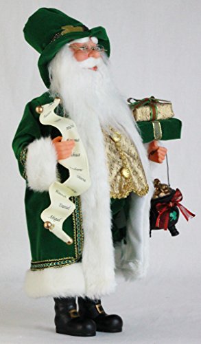 Windy Hill Collection 16" Inch Standing Luck O' The Irish Santa Claus Christmas Figurine Figure Decoration 616200 #TOP1