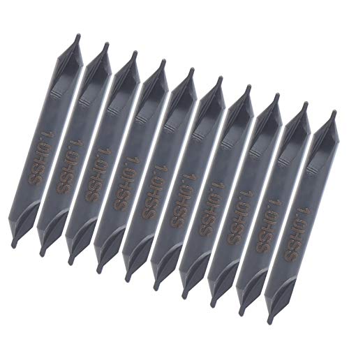 10PCS A Type Center Drill Bit HSS Center Drill Bit Linear Moving Parts Industrial Supplies for Bench Drills
