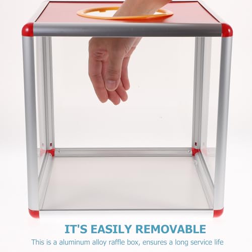 Ticket de bureau en alliage d'aluminium avec trou pour tombola