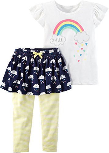 Ensemble jupe leggings Carter's bébé fille vêtement souple 9 mois
