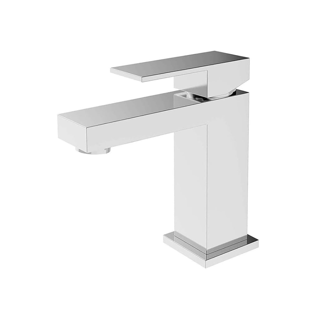 Aloni Chan Válvula de lavabo Square Palanca Cromo