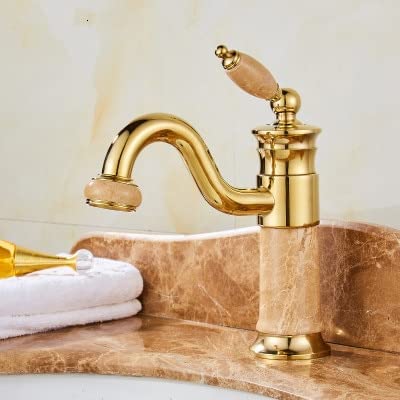 Robinet d'eau chaude et froide mitigeur vintage en laiton